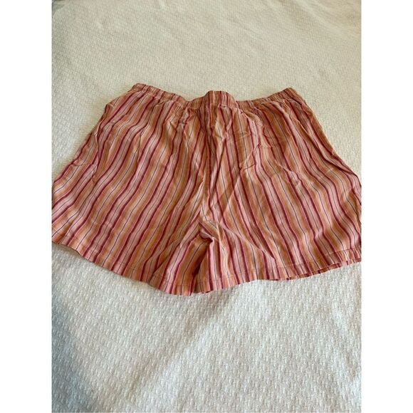 Set of 2 Vanity Fair striped Cotton pajama shorts - Picture 12 of 12